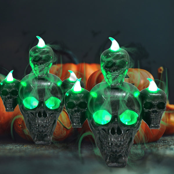 Halloween Skull With Light