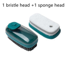 Liquid Dispensing Shoe Brush